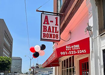 A-1 Bail Bonds and All n One Bail Bonds on Poplar Avenue Memphis